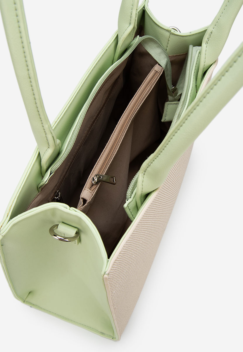 Τσάντα office Jaylena πρασινα