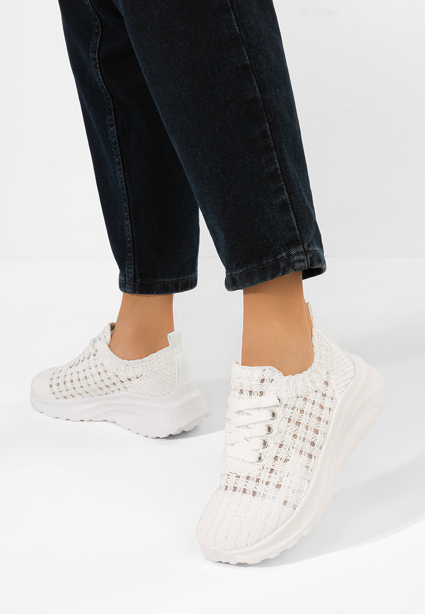 Sneakers γυναικεια Valeia λευκά