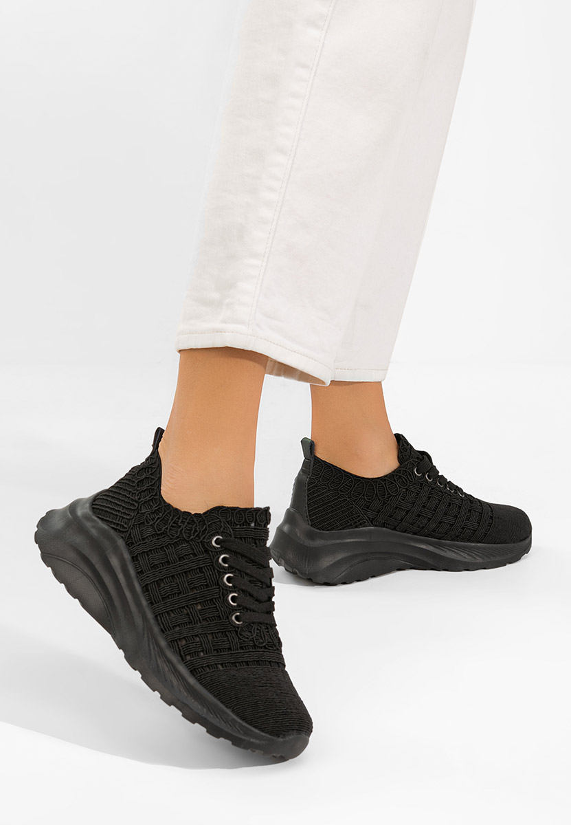 Sneakers γυναικεια Valeia μαύρα