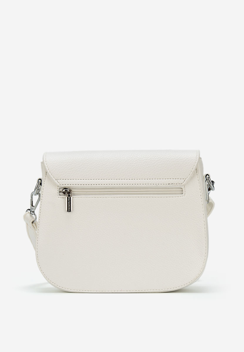 Τσάντα ωμου Silvia Rosa 25J511 ασπρη ελεφαντοδοντο