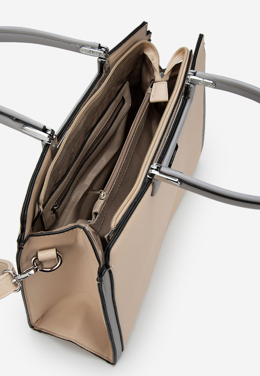 Τσάντα Χεριού Silvia Rosa 8166 μπεζ