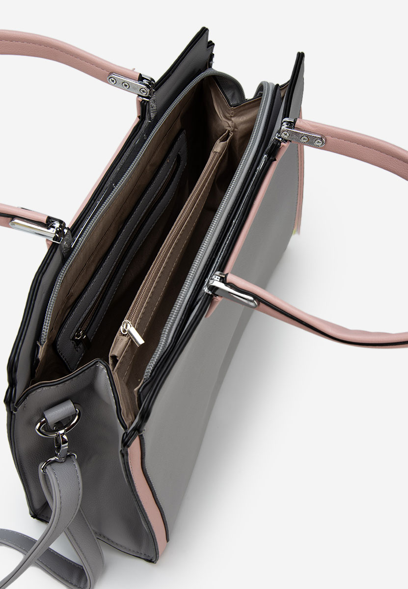 Τσάντα Χεριού Silvia Rosa 8166 γκρι