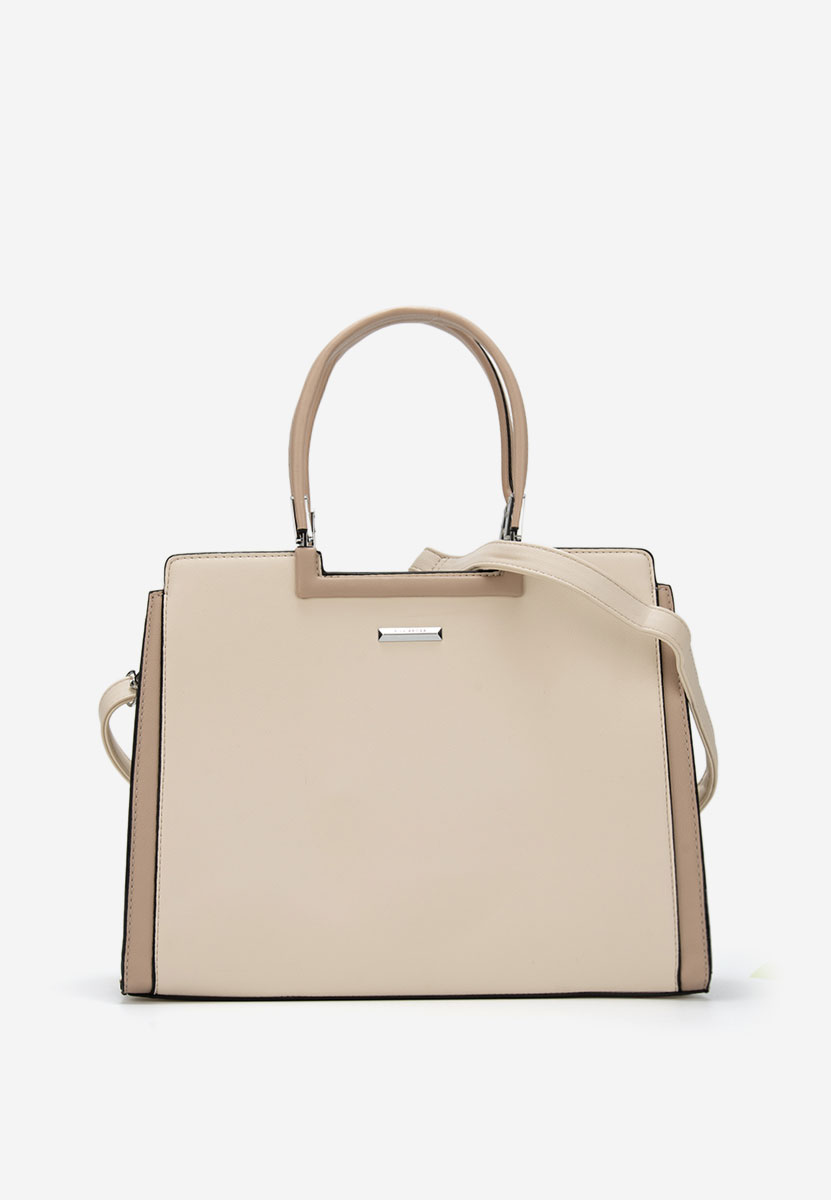 Τσάντα Χεριού Silvia Rosa 8166 ασπρη ελεφαντοδοντο