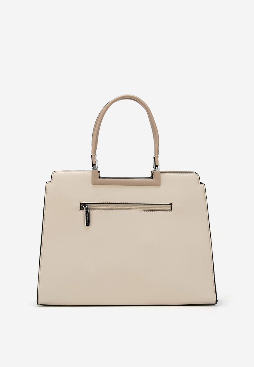 Τσάντα Χεριού Silvia Rosa 8166 ασπρη ελεφαντοδοντο