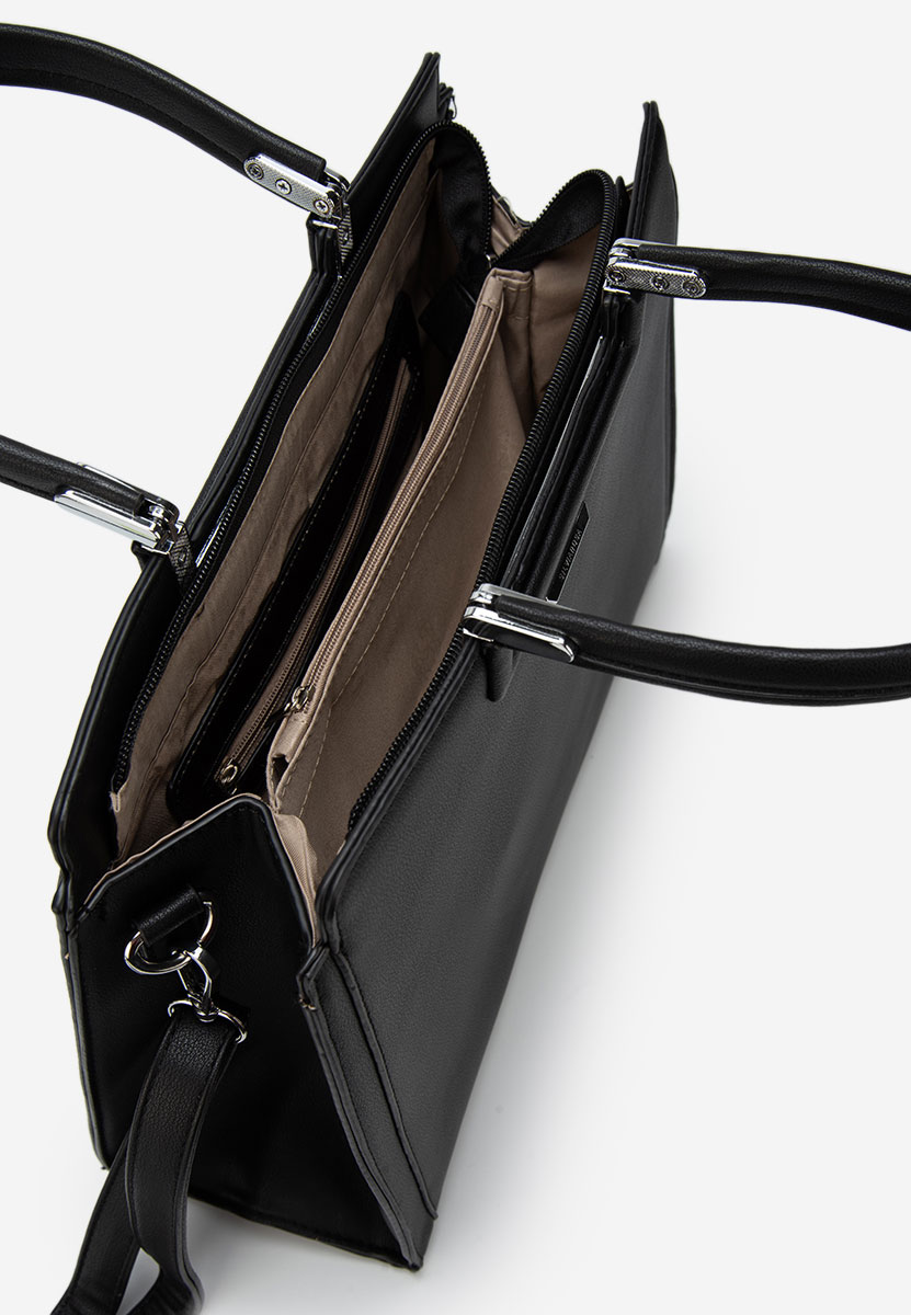 Τσάντα Χεριού Silvia Rosa 8166 Μαύρα