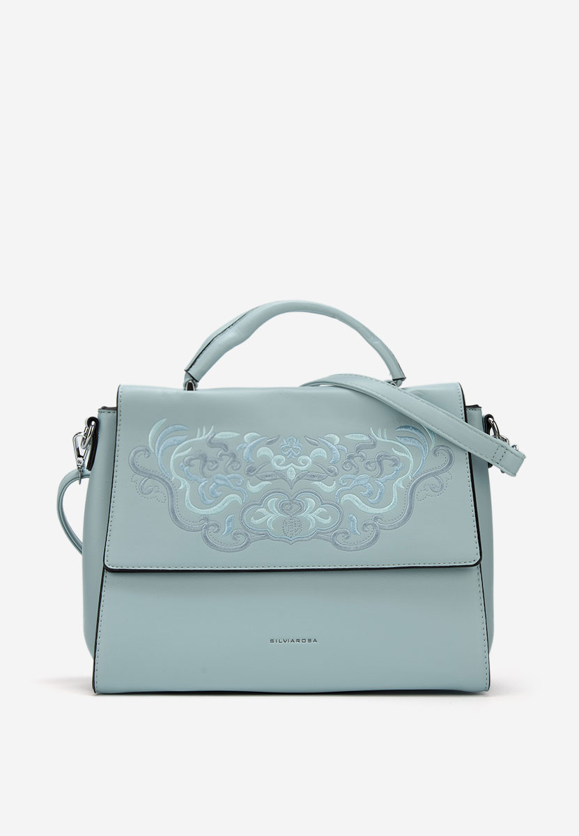 Τσάντα Χεριού Silvia Rosa 5956 μπλε