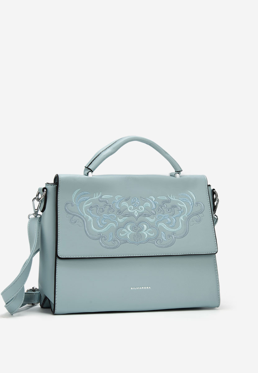Τσάντα Χεριού Silvia Rosa 5956 μπλε