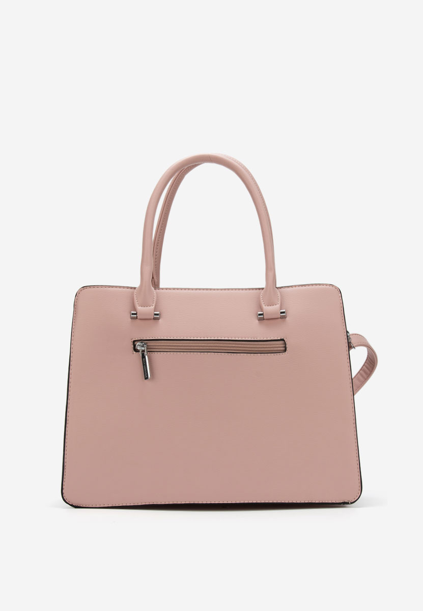 Τσάντα office Silvia Rosa 8045 ροζ