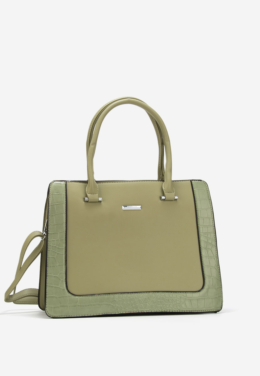 Τσάντα office Silvia Rosa 8045 πρασινα
