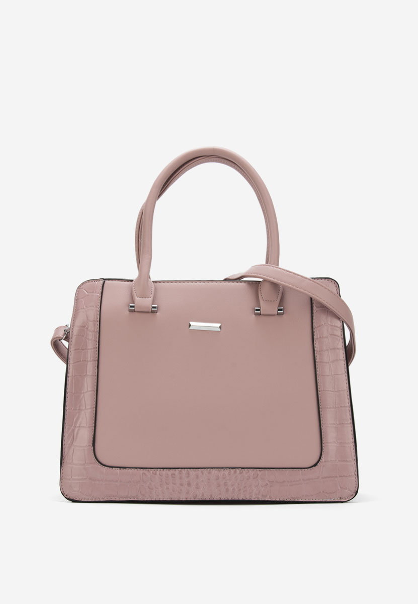 Τσάντα office Silvia Rosa 8045 μωβ