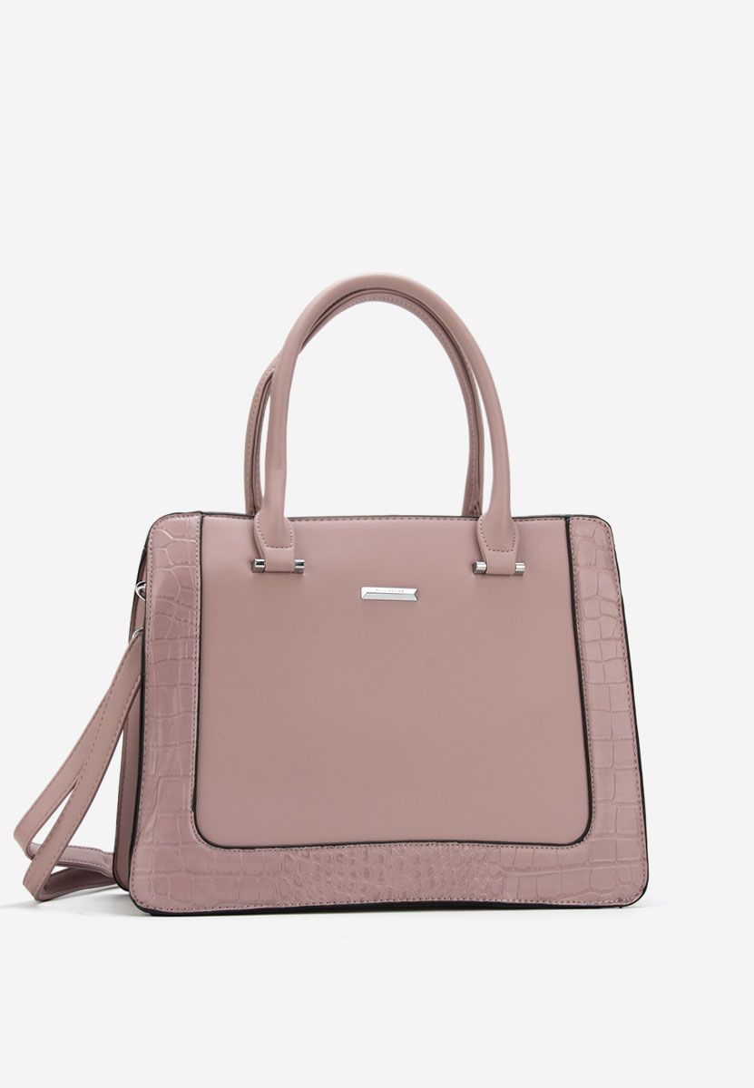 Τσάντα office Silvia Rosa 8045 μωβ