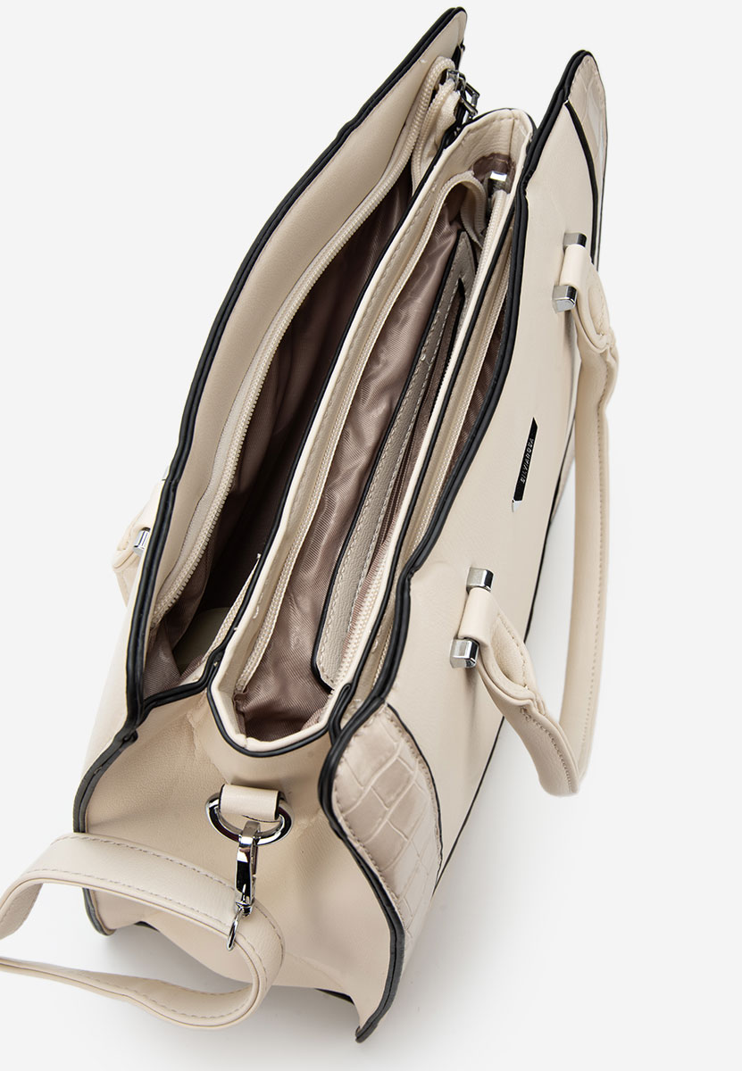 Τσάντα office Silvia Rosa 8045 γκρι