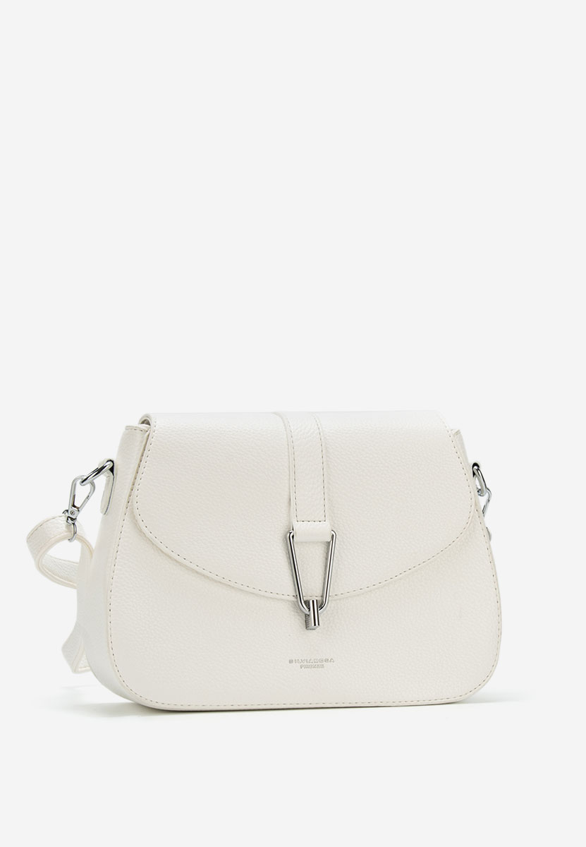 Τσάντα ωμου Silvia Rosa 25J510 ασπρη ελεφαντοδοντο