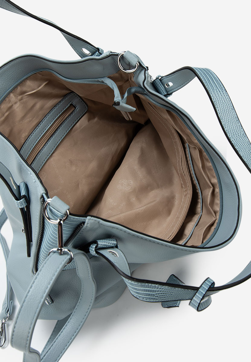 Τσάντα Χεριού Silvia Rosa 8256 μπλε