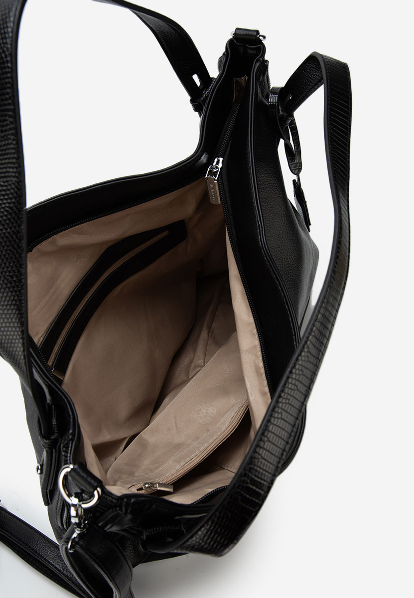 Τσάντα Χεριού Silvia Rosa 8256 Μαύρα