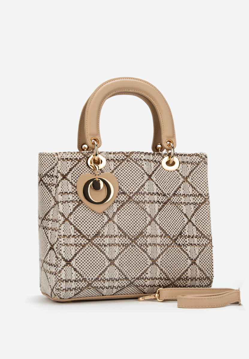 Τσάντα Χεριού Nanaria μπεζ