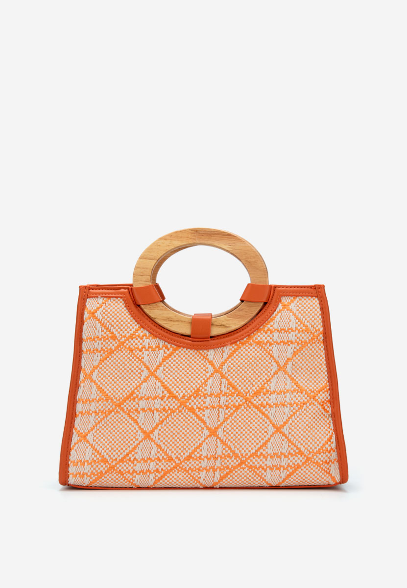 Τσάντα Χεριού Margaretta Πορτοκαλι