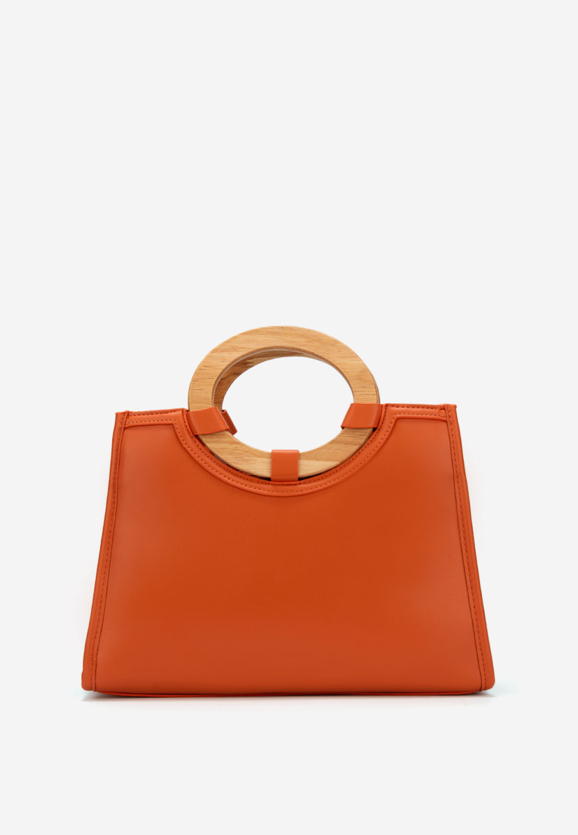 Τσάντα Χεριού Margaretta Πορτοκαλι