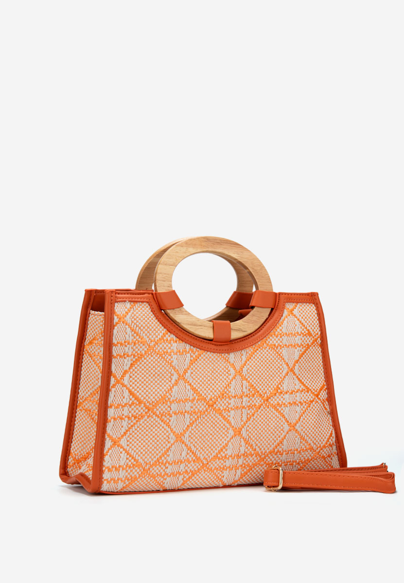 Τσάντα Χεριού Margaretta Πορτοκαλι