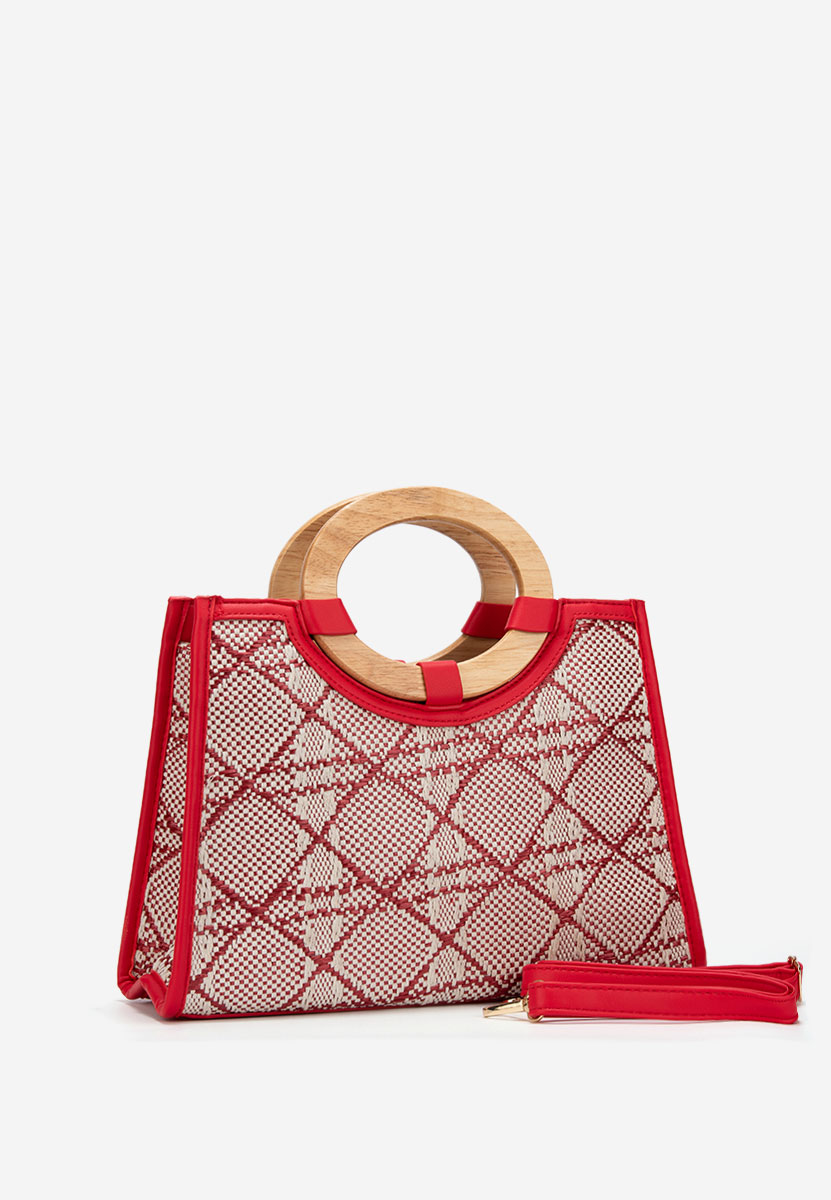 Τσάντα Χεριού Margaretta κοκκινες