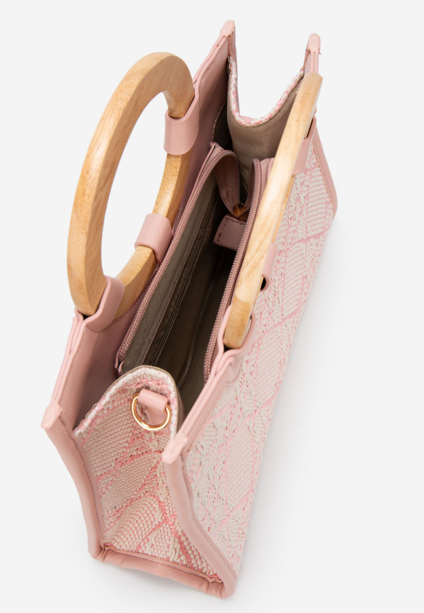 Τσάντα Χεριού Margaretta ροζ