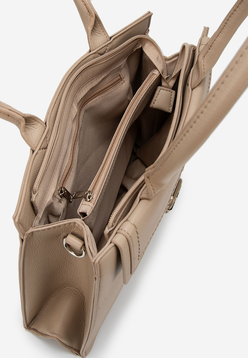 Τσάντα Χεριού Ozania V2 μπεζ