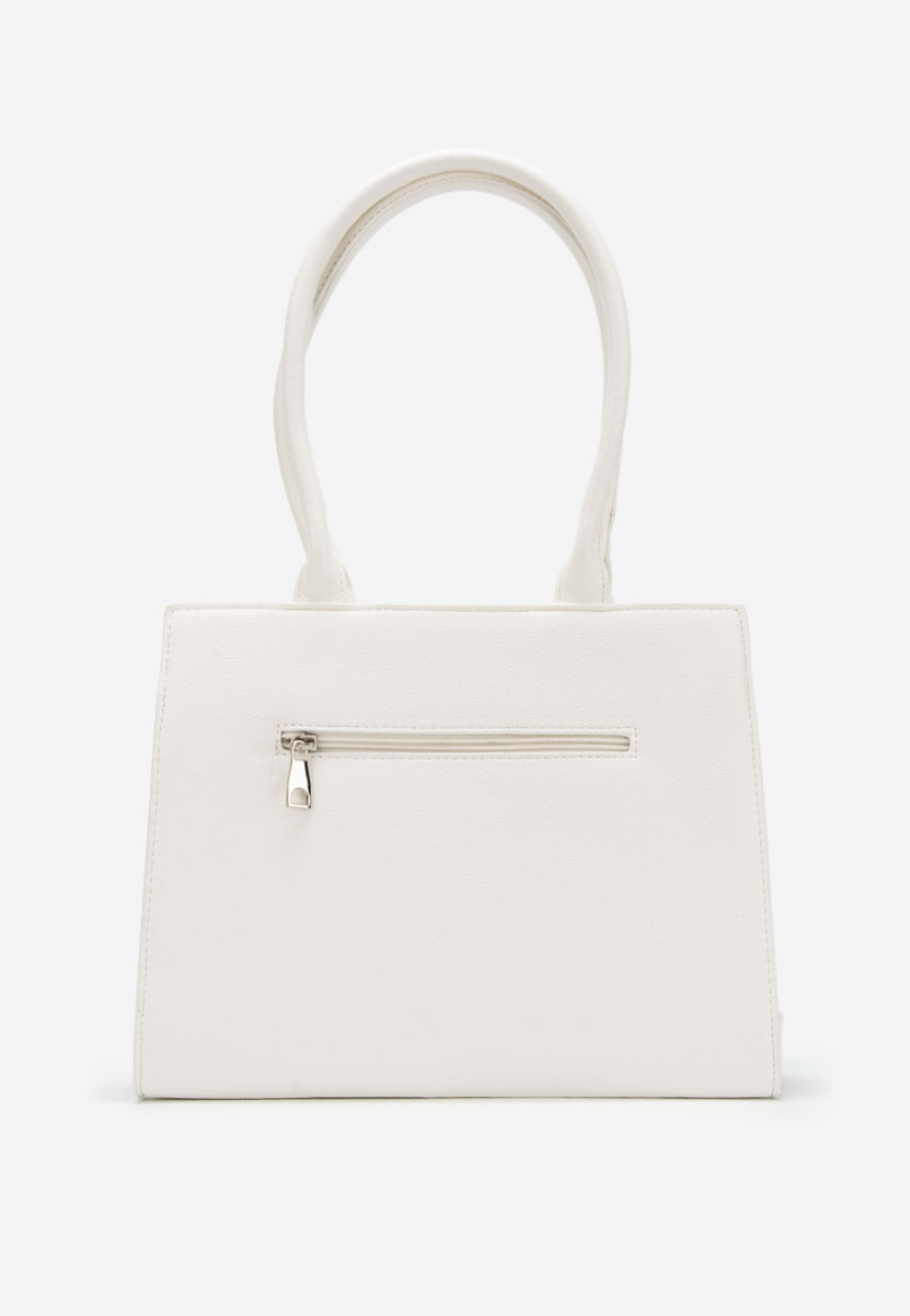 Τσάντα Χεριού Ozania ασπρη ελεφαντοδοντο