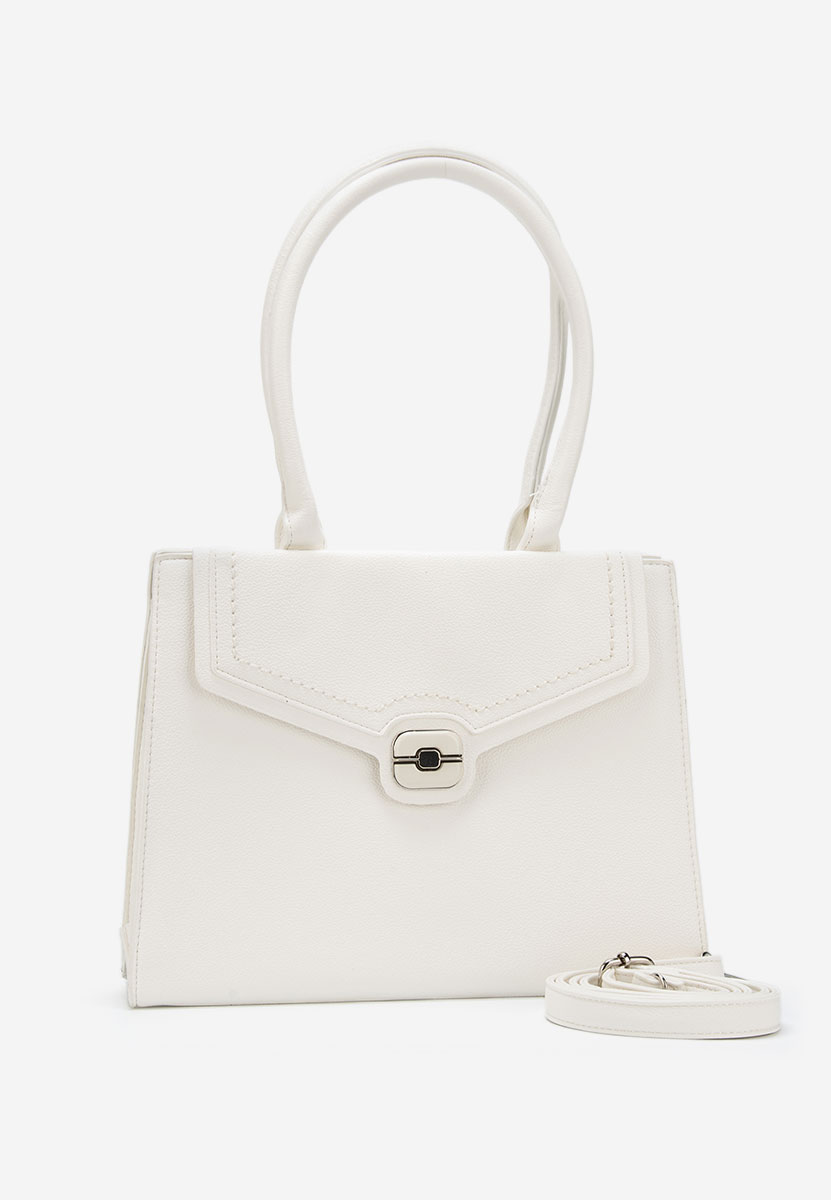 Τσάντα Χεριού Ozania ασπρη ελεφαντοδοντο