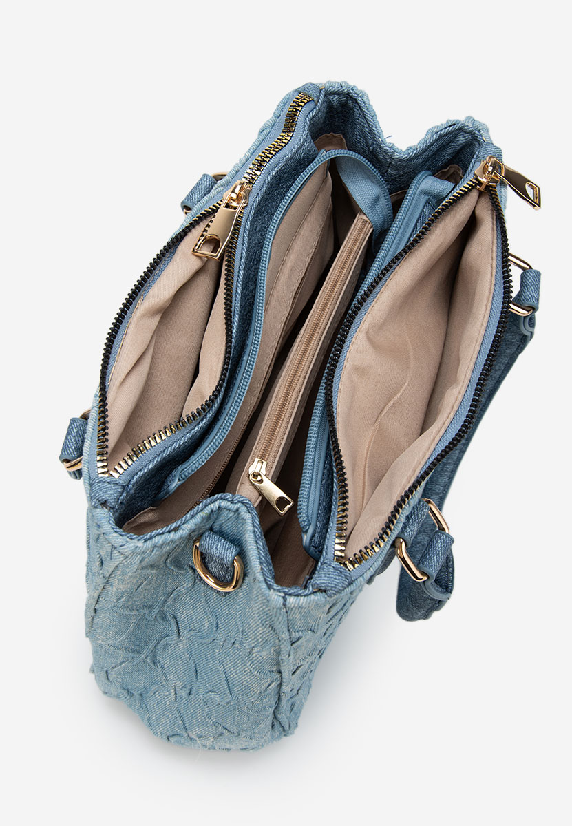 Τσάντα Χεριού Karlasia Τζιν