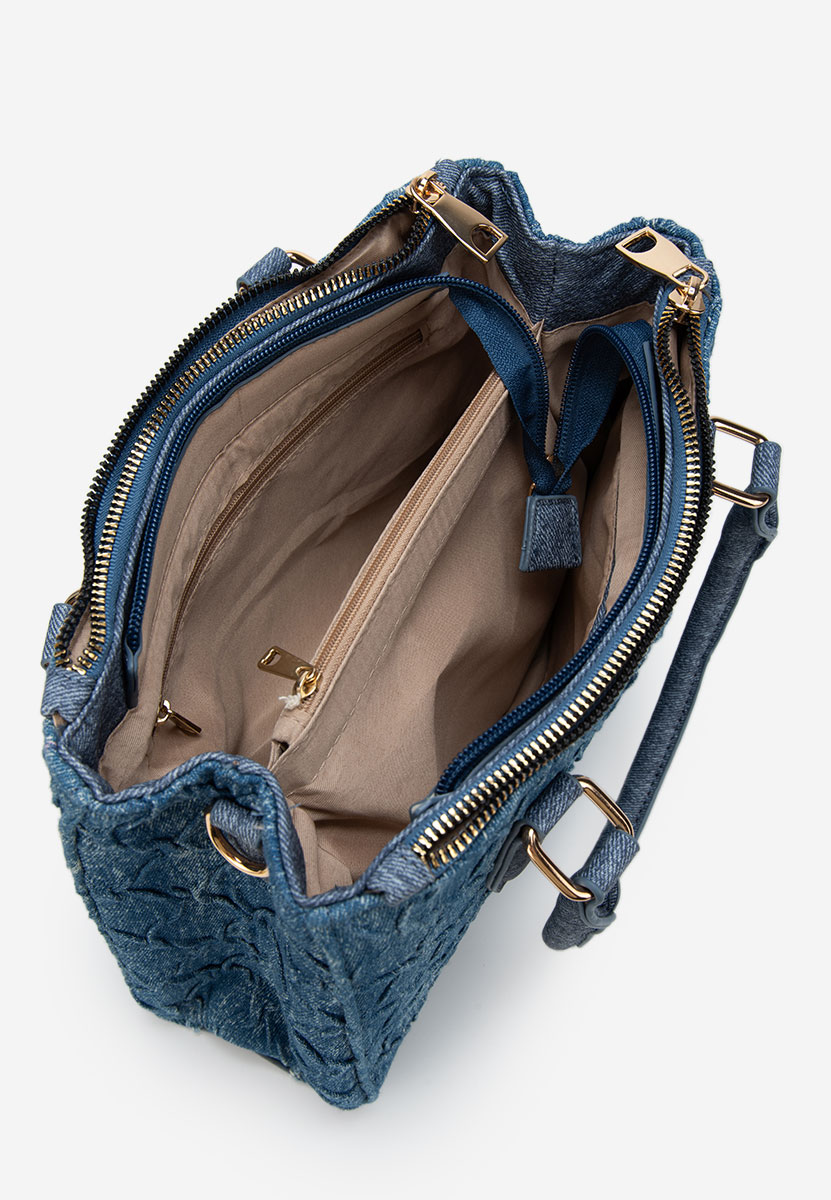 Τσάντα Χεριού Karlasia V3 Τζιν