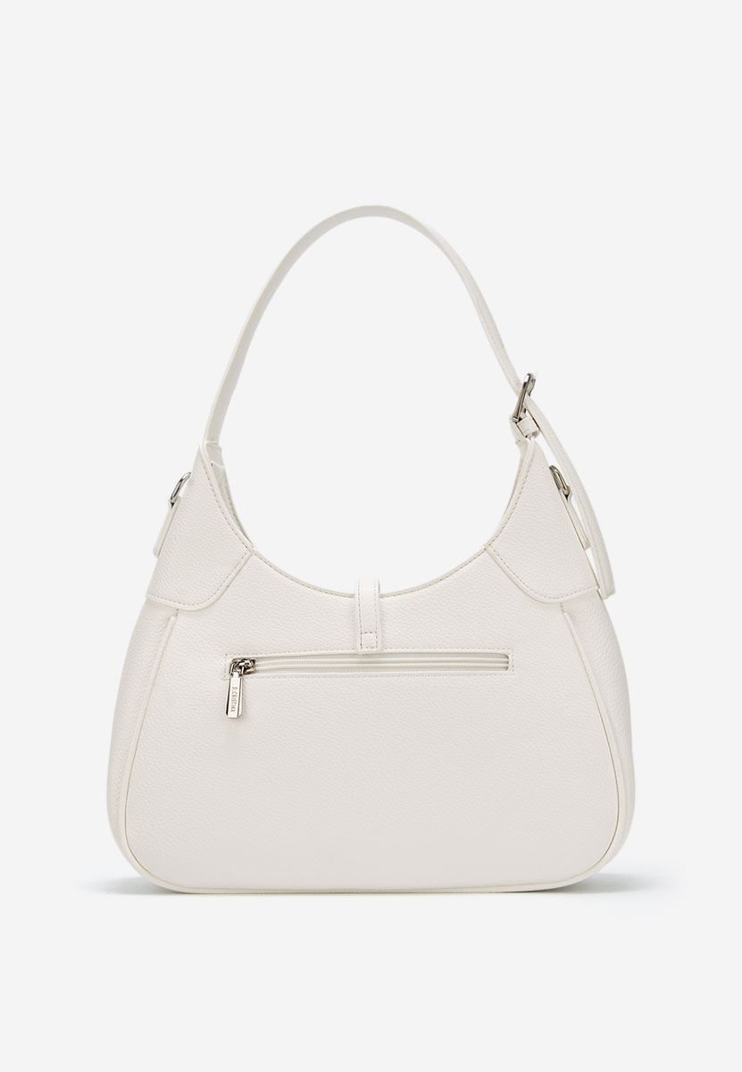 Τσάντα Χεριού Valiama ασπρη ελεφαντοδοντο