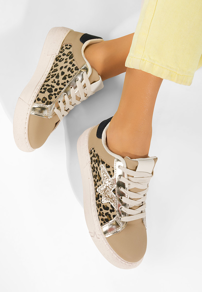 Sneakers γυναικεια Steliana λεοπαρ