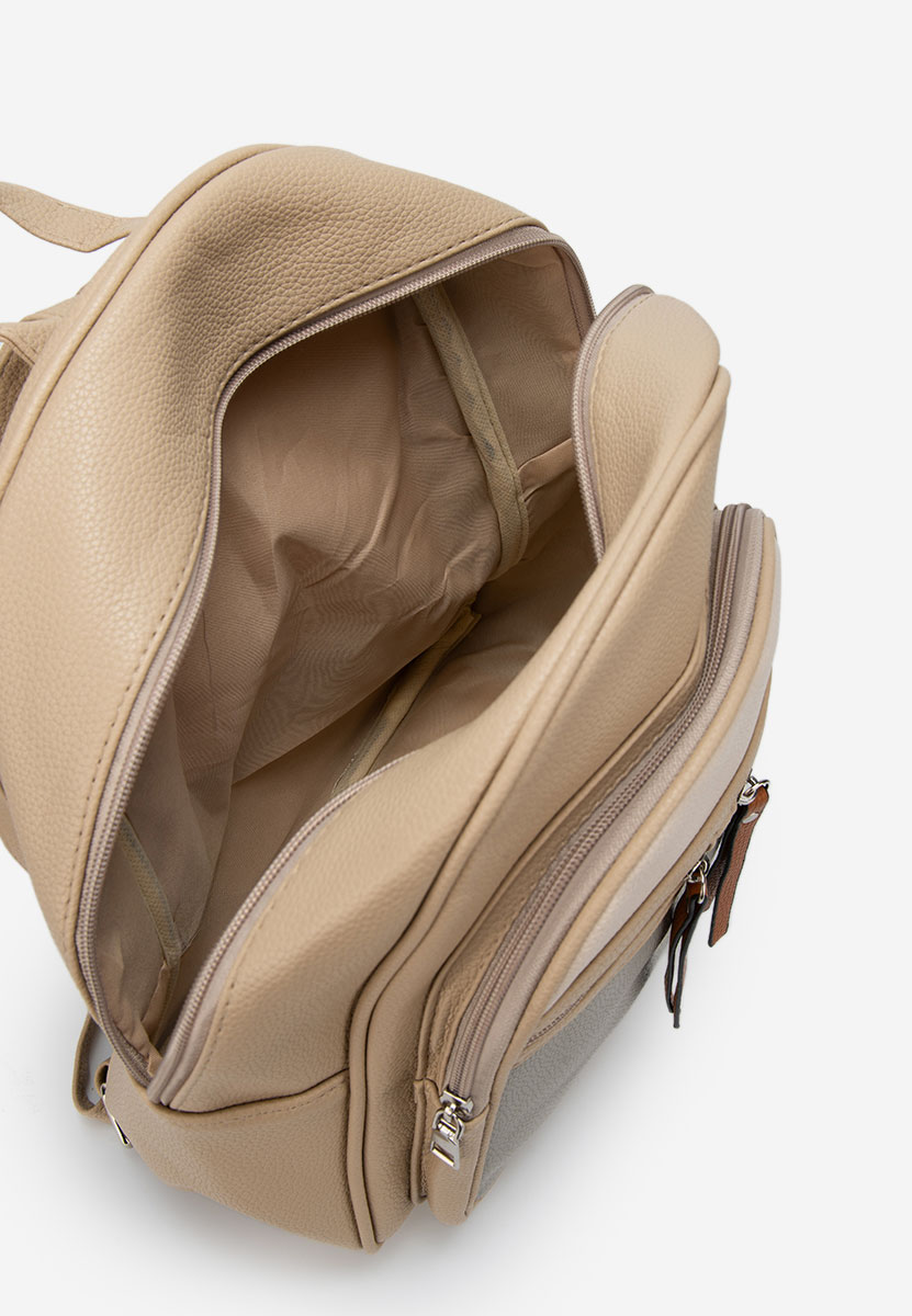 Γυναικείο σακίδιο Nassea μπεζ