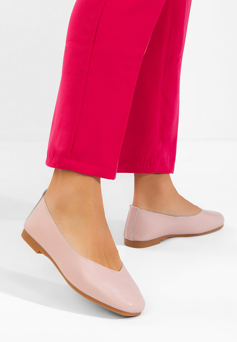 Μπαλαρίνες δερματινεσ Gabiela ροζ