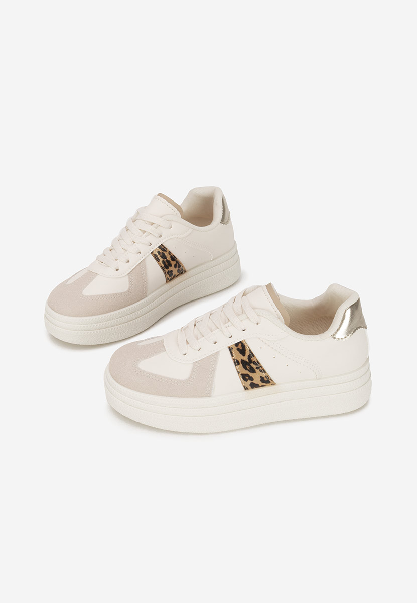 Sneakers με πλατφόρμα Serinia λεοπαρ