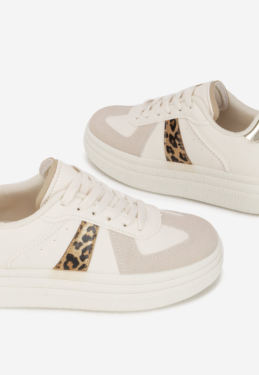 Sneakers με πλατφόρμα Serinia λεοπαρ