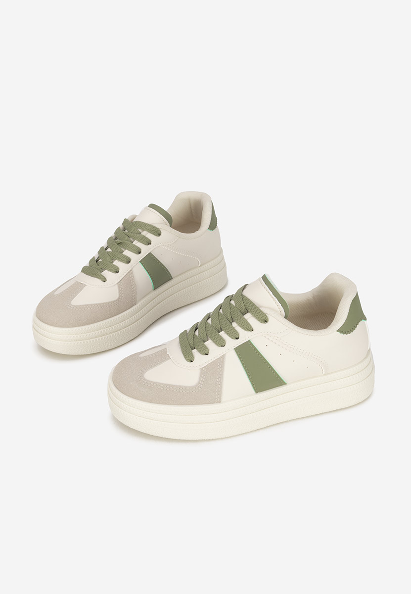 Sneakers με πλατφόρμα Serinia V2 λευκά