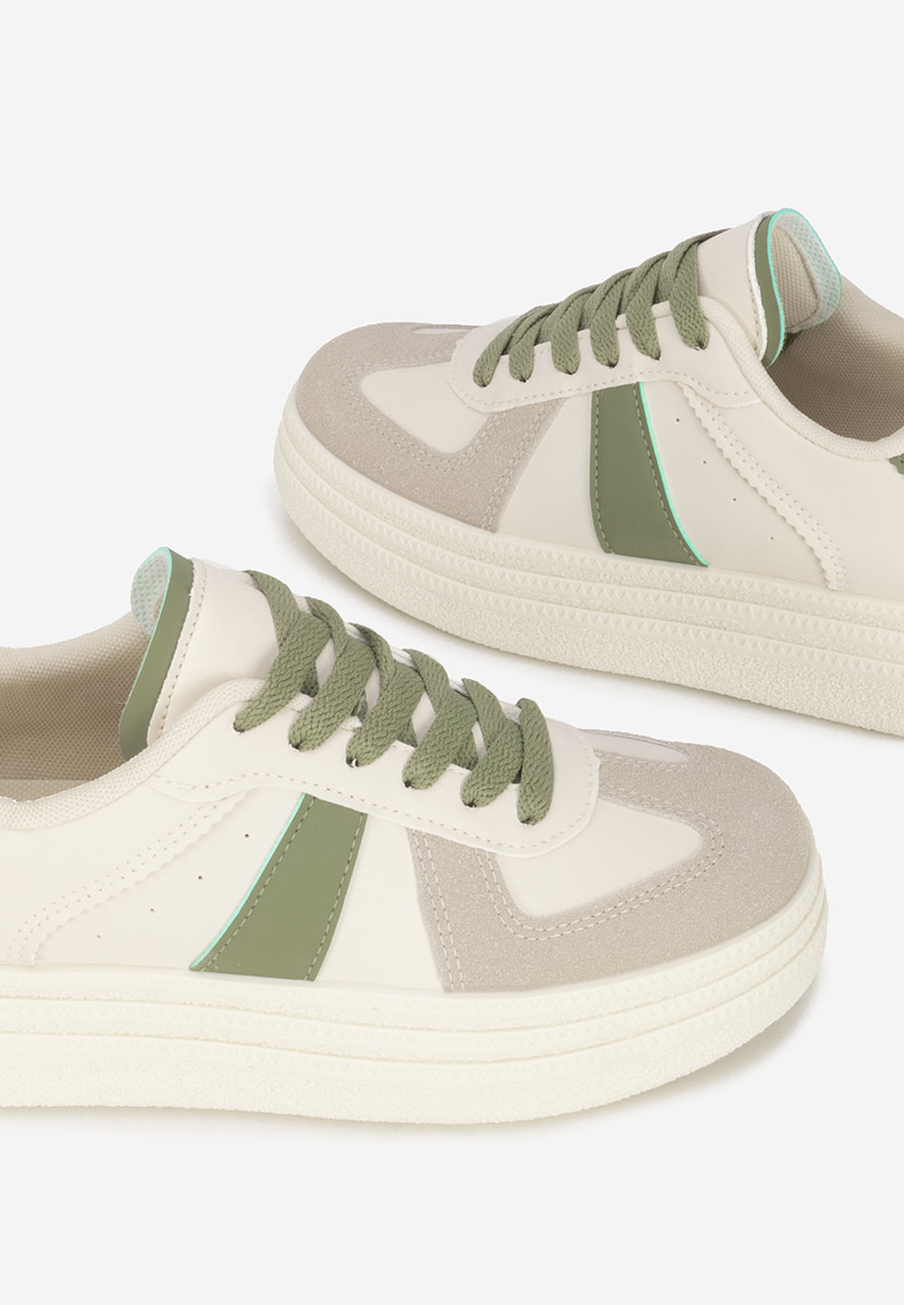 Sneakers με πλατφόρμα Serinia V2 λευκά