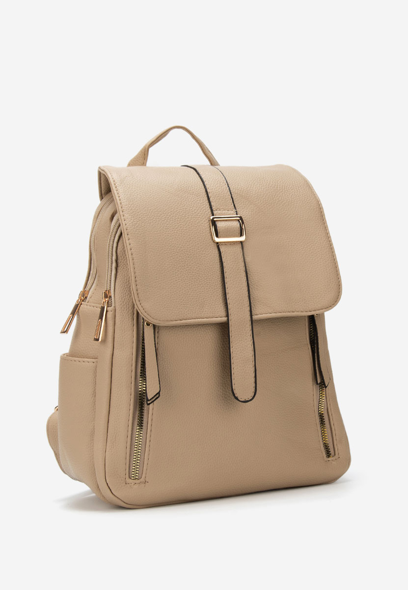 Γυναικείο σακίδιο Vicenzia μπεζ