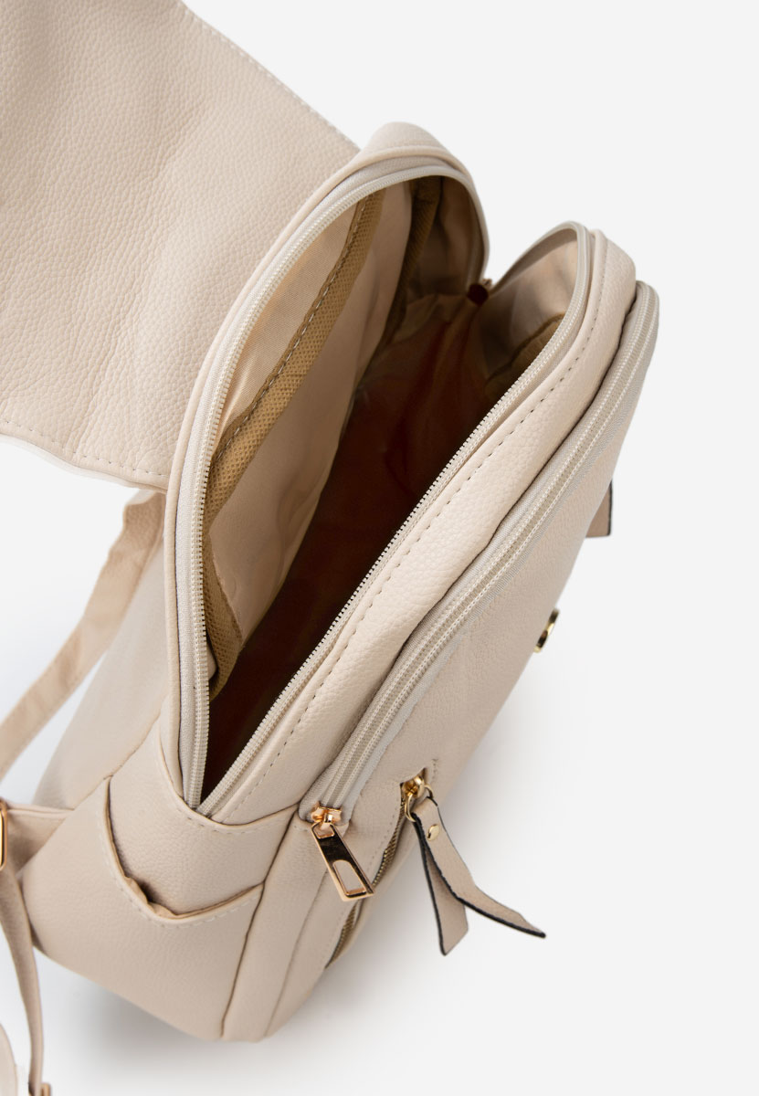 Γυναικείο σακίδιο Vicenzia λευκά