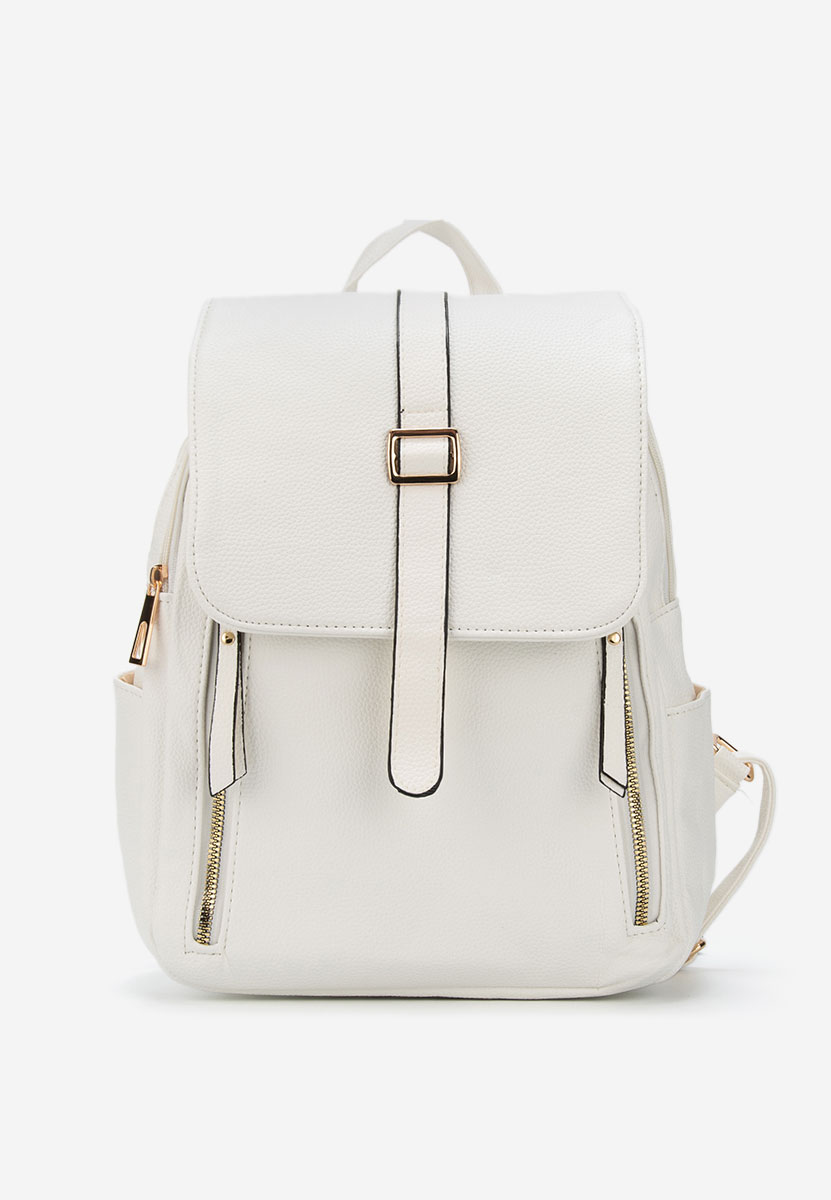 Γυναικείο σακίδιο Vicenzia V2 λευκά