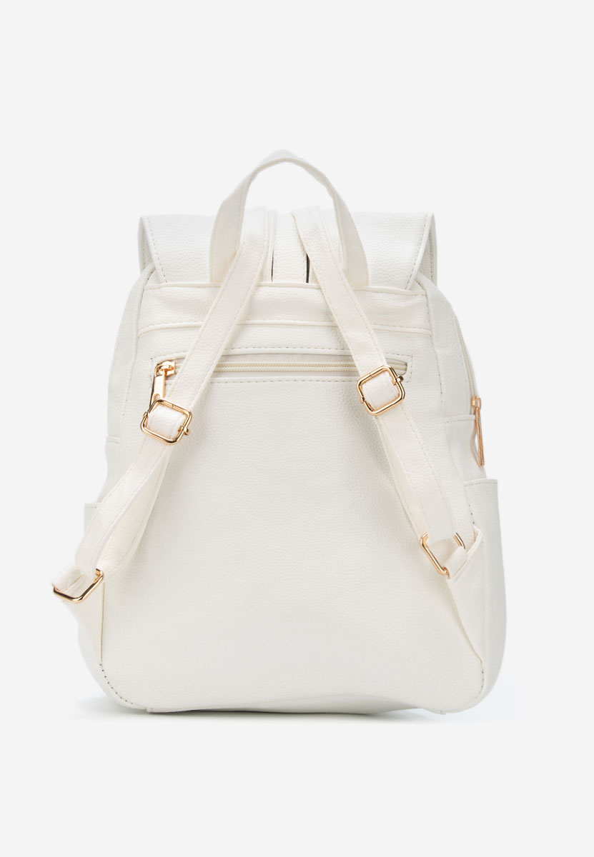 Γυναικείο σακίδιο Vicenzia V2 λευκά