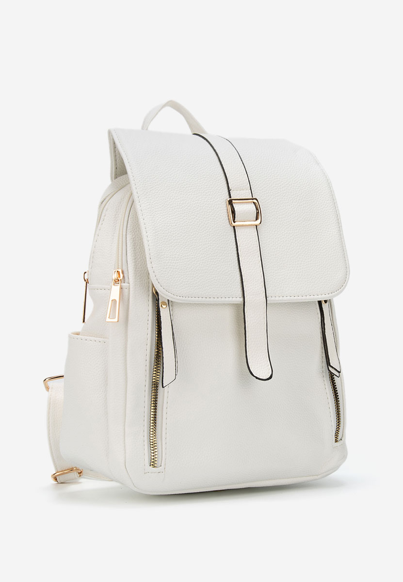 Γυναικείο σακίδιο Vicenzia V2 λευκά