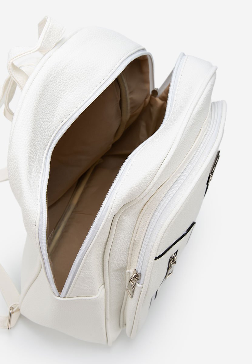 Γυναικείο σακίδιο Mendoza λευκά