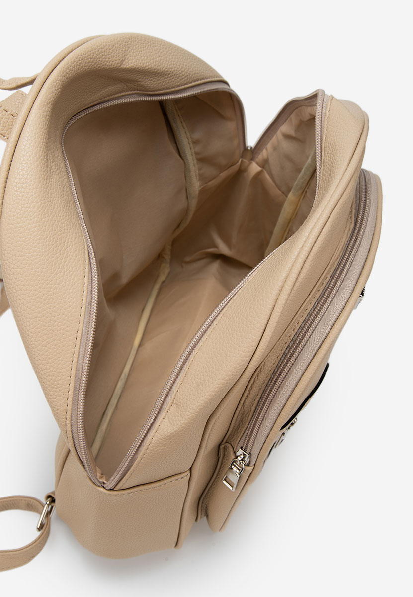 Γυναικείο σακίδιο Mendoza μπεζ