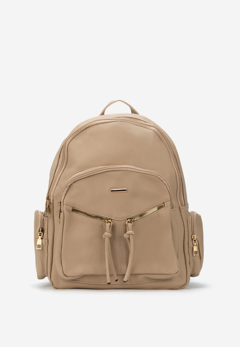 Γυναικείο σακίδιο Milesia μπεζ