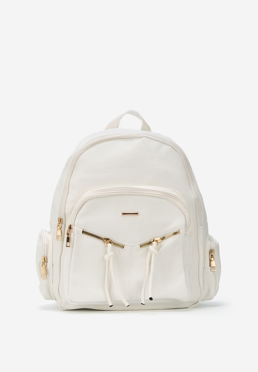 Γυναικείο σακίδιο Milesia λευκά