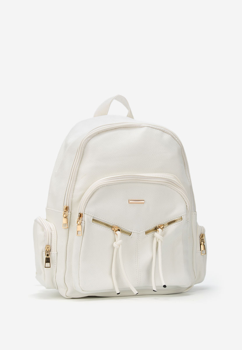 Γυναικείο σακίδιο Milesia λευκά