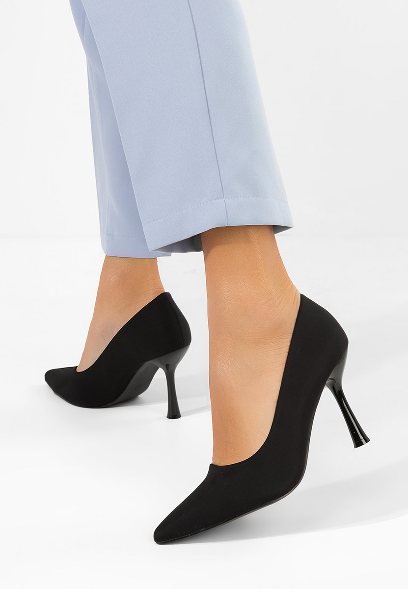 Γόβες στιλέτο Anuria μαύρα