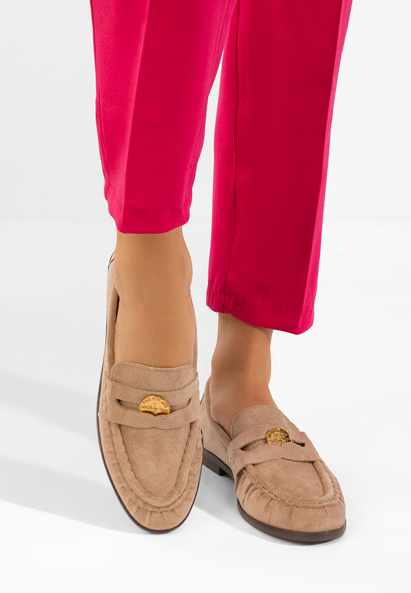 Μοκασίνια  γυναικεια Henaria χακι